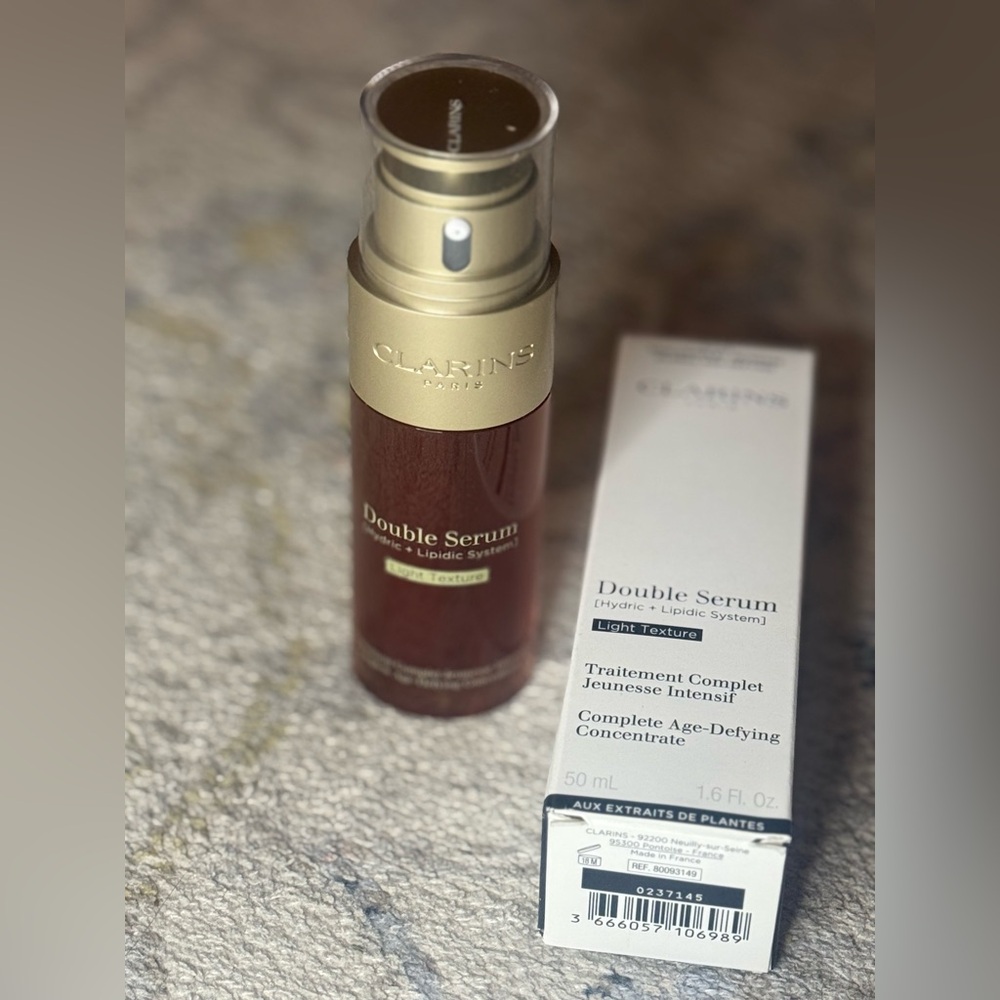 Clarins Double Serum Light Texture 50 mL / 1.6 oz – New in Box